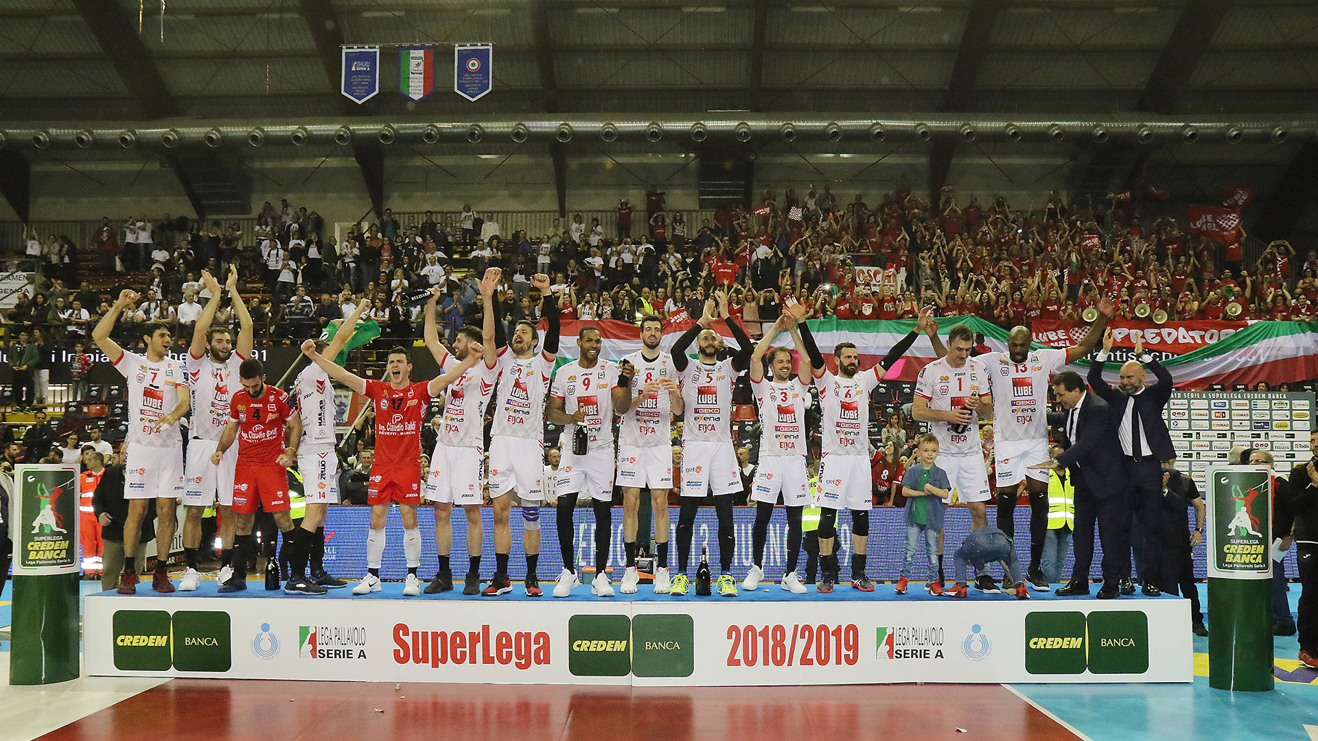 La Cucine Lube Civitanova è Campione d'Italia per la quinta volta!